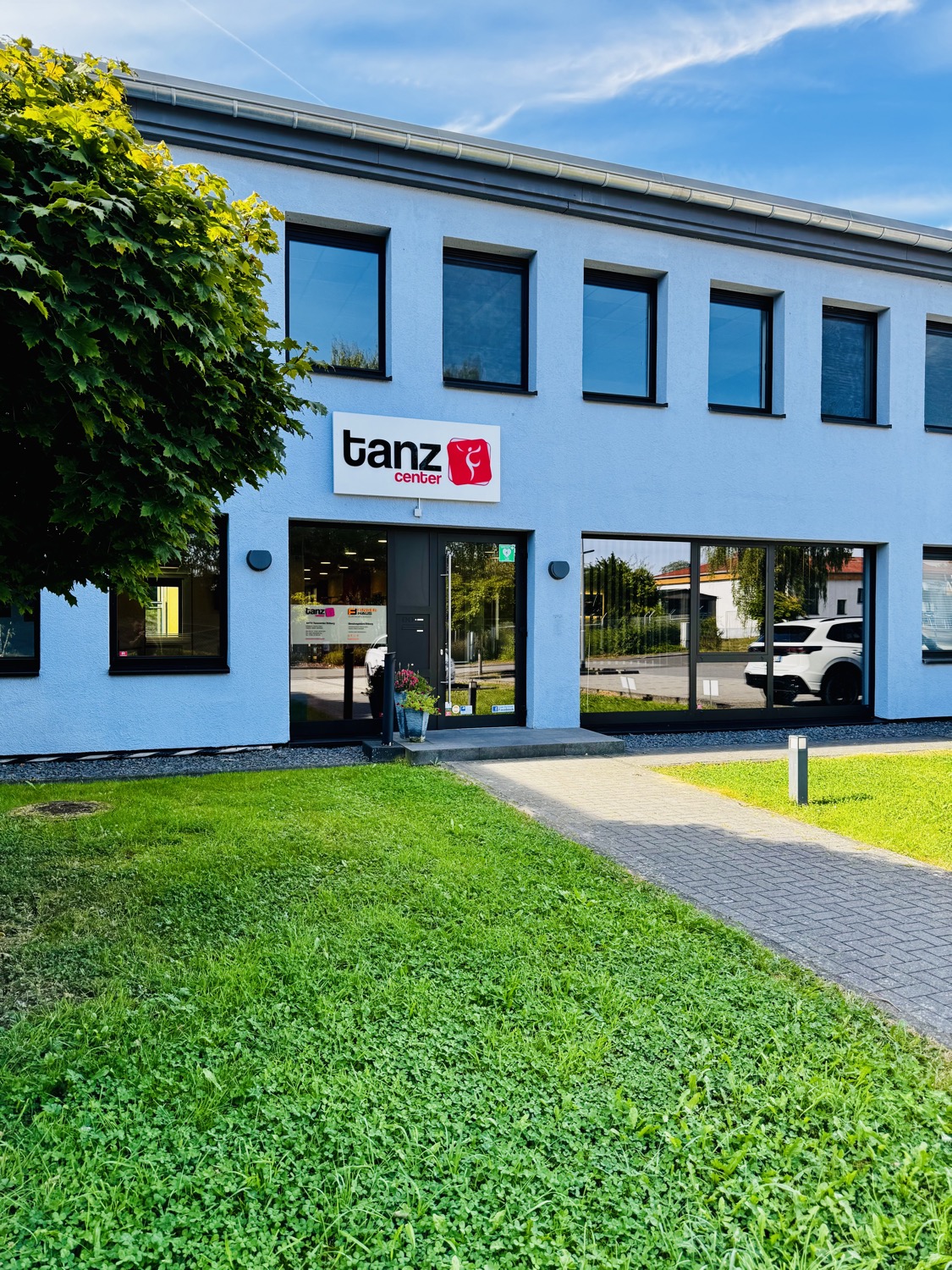 Tanzcenter Eingangsbereicht mit Infotheke